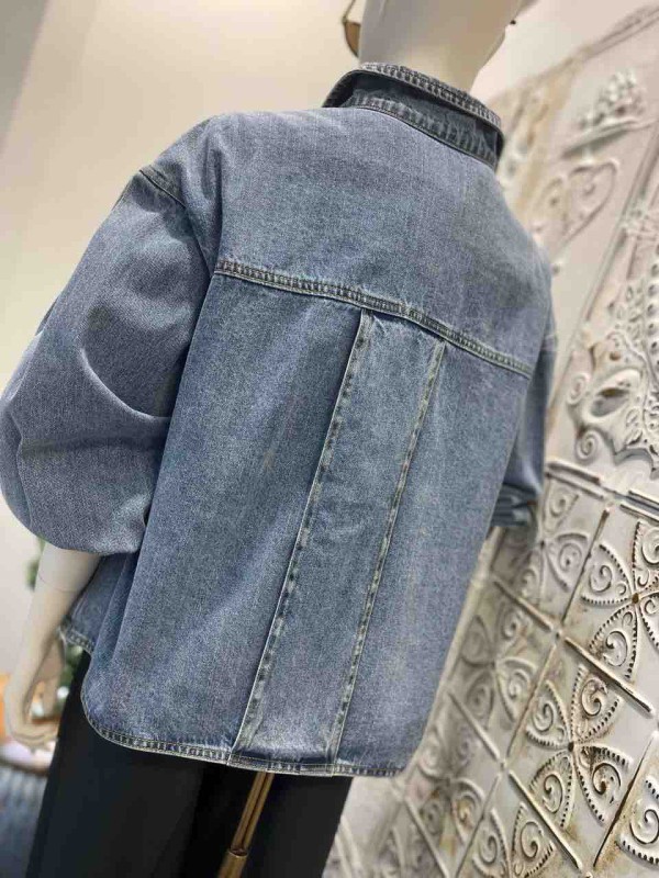 PASSIONE(パシオーネ)』袖リブデニムジャケット : lourdeselmのblog