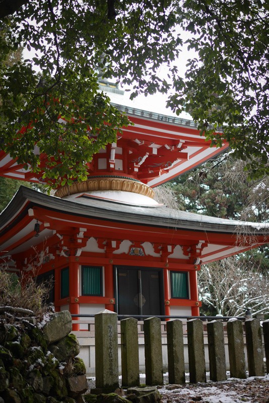 真冬の鞍馬を越えて 鞍馬寺→貴船神社（その２） 鞍馬寺境内 