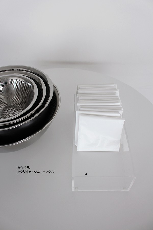 無印のアクリル ティッシュケースにレジ袋がシンデレラフィット たたみ方レシピ付 使いながら常に一定量だけをストックすればモノが増えない Lovehome 収納 インテリア Powered By ライブドアブログ