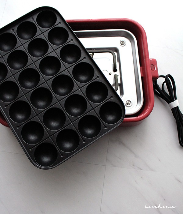 □【キッチン家電の収納(たこ焼き器)】楽天でも買える積める白いケース 