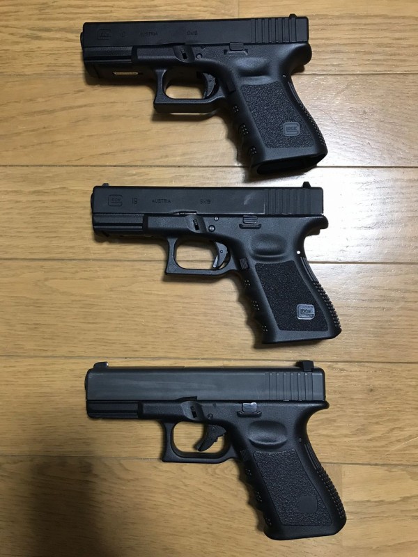 比較レビュー】GLOCK19 GBB ～東京マルイ・KJ-WORKS : Bravo1は