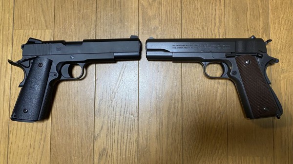 エアガンレビュー】ArrowArms Glock1911 GBB : Bravo1は自重で落下します