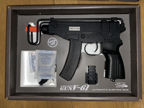 エアソフトガン スコーピオン 初心者セット エアソフトガン スコーピオン 初心者セット