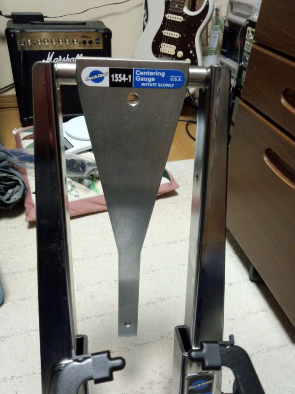 手組みホイール製作記【2－2】 振取台：ParkTool TS-2.2 + TSB-2