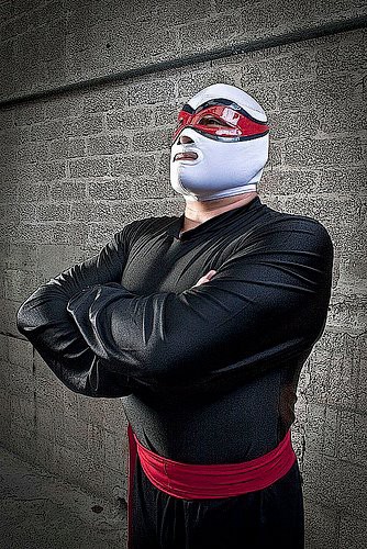 プロレス試合用マスク カトクンリーJr （試合詳細】7・14 全日本 
