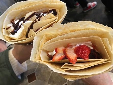 菊ちゃん絶賛のクレープは驚きの新食感！これは並ぶよね「CREPE DE