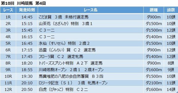 川崎競馬予想 11月20日 水 ロジータ記念 Si 他 競馬リッチ 中央