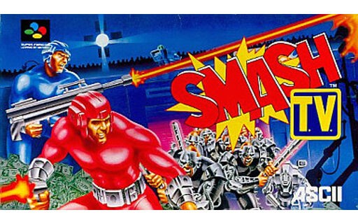 スーパーファミコンソフト スマッシュTV SMASH TV｜スーパーファミコンを代表する人気ゲームを入手！