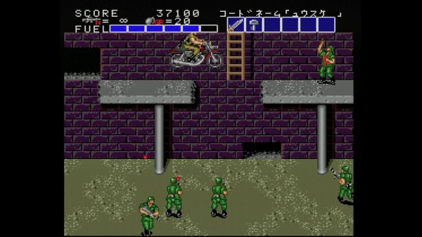 ならず者戦闘部隊　ブラッディウルフ　pcエンジン ならず者戦闘部隊ブラッディウルフ』1989年／PCエンジン
