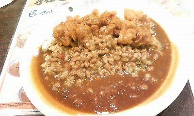 納豆フライドチキンカレー Coco壱番屋 藤の木台店 奈良ｂ級グルメ日記