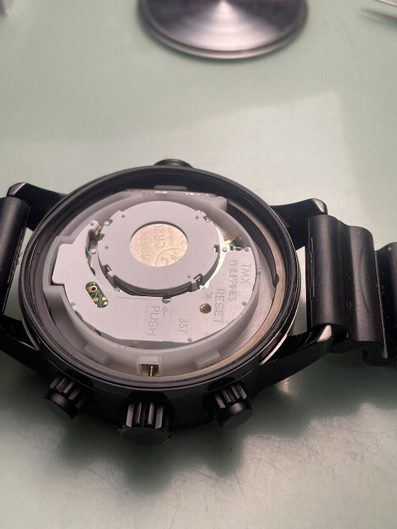 □ TIMEXの電池交換しました。TIMEX INTELLIGENT QUARTZ Depth