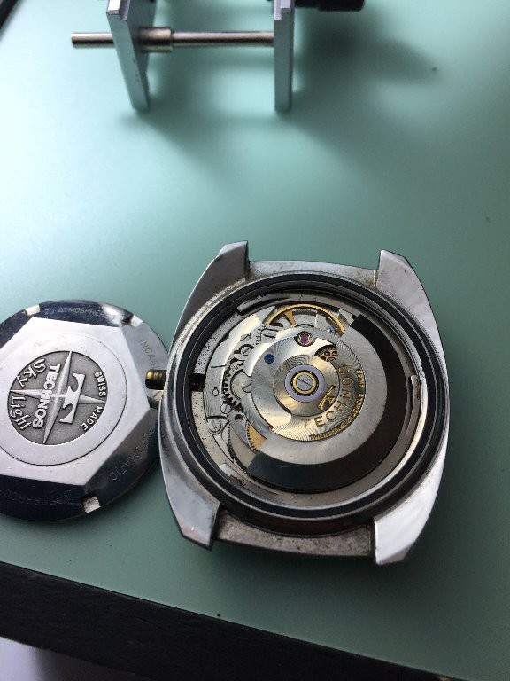 □ Technos SkyLight 200M Automatic 25Jewels 1970年代? : 僕 □ Technos SkyLight 200M Automatic 25Jewels 1970年代? : 僕