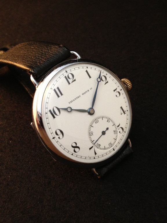 □ TAVANNES wrist watch 1910年～20年代 : 僕と猫と時計と