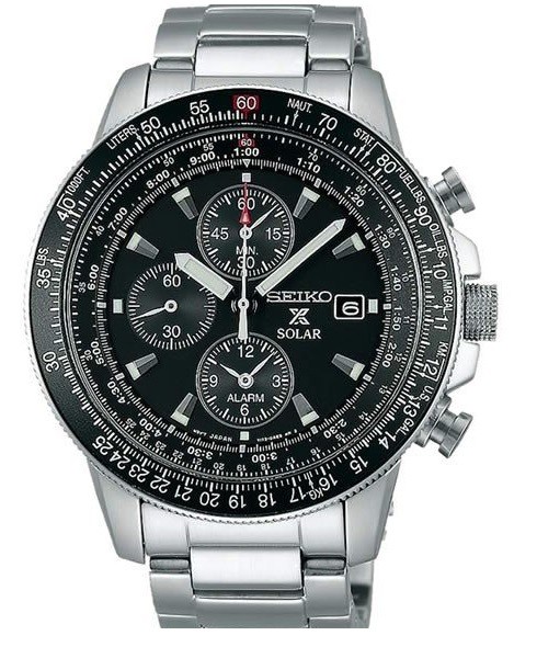 □ SEIKO SKY PROFESSIONAL SOLAR V172-0AC0 計算尺使ってみた : 僕と 