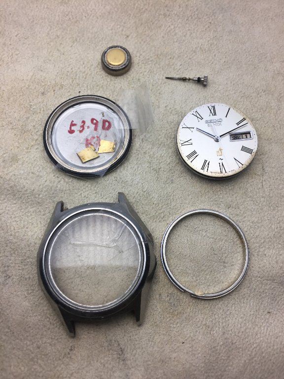 □ SEIKO ELNIX 0703-7070 電磁テンプ式 1974年製造 (昭和48年 □ SEIKO ELNIX 0703-7070 電磁テンプ式 1974年製造 (昭和48年