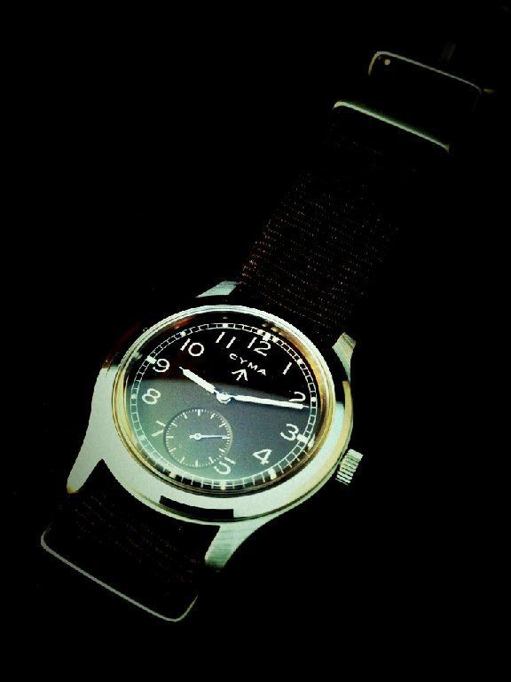 CYMA ARMY 復刻版 CYMA シーマ 復刻 ロイヤルアーミー 腕時計 ミリタリーウォッチ