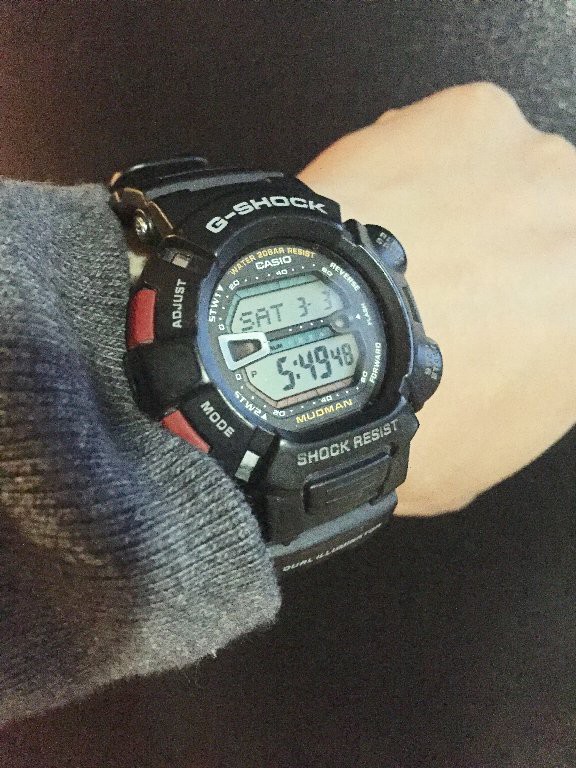 □ CASIO G-SHOCK MUDMAN マッドマン 2006年 : 僕と猫と時計と