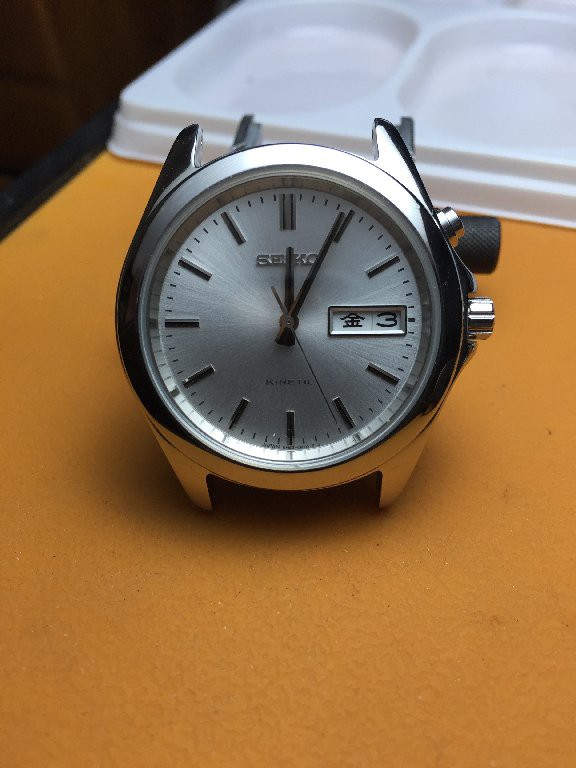 □ SEIKO KINETIC 5M63-0B00 （2000年 平成12年製） : 僕と猫と時計と 