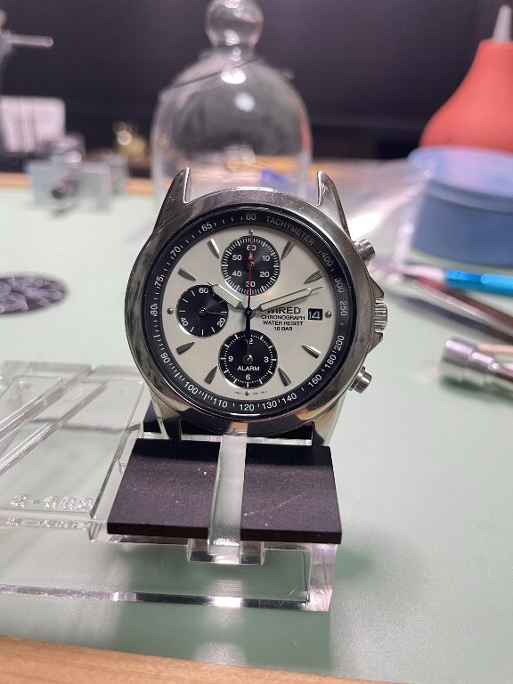 □ 仕方ないのでパンダを作る！？SEIKO chronograph SND309整形