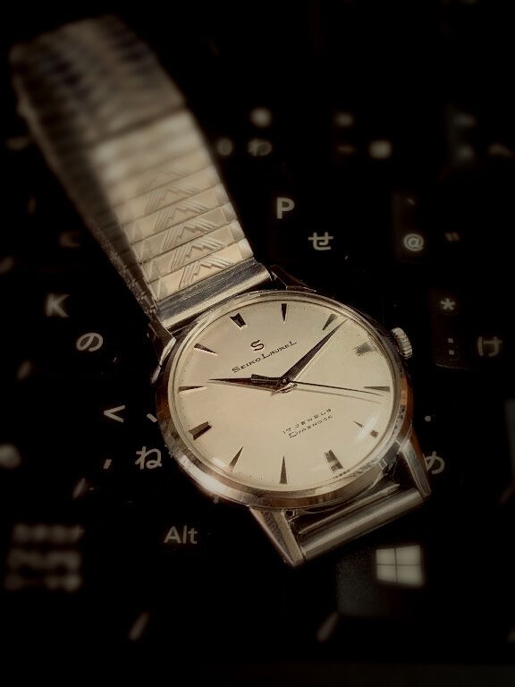 SEIKO LAUREL DIASHOCK セイコー ローレル 手巻き 17石 J14044