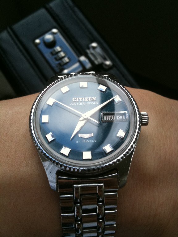 □CITIZEN SEVEN STAR 21JEWELS AUTOMATIC 1969年 シチズン