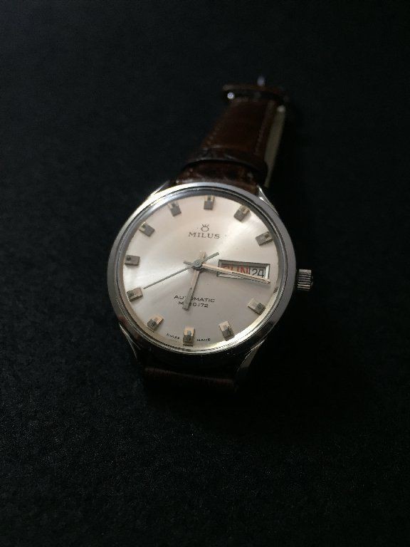 ミラス Milus Week Day Automatic 25石 腕時計 ミラス Milus Week Day Automatic 25石 腕時計 時計