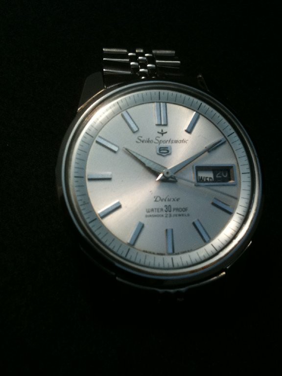 □Seiko Sportsmatic 5 Delux 1964年 with 枝豆の漬物 in Summer