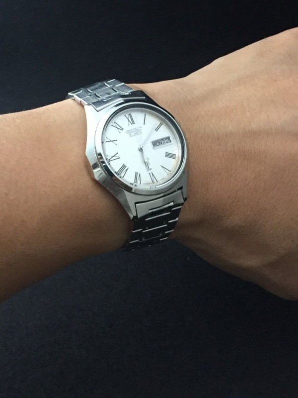 □ SEIKO ELNIX 0703-7070 電磁テンプ式 1974年製造 （昭和48年） : 僕