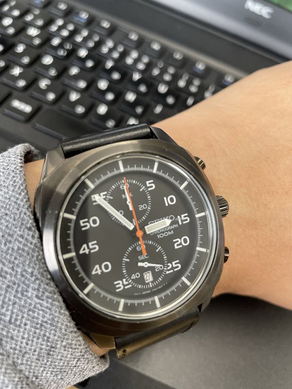 □ SEIKO 7T94－0BG0 Ref：SNN217 whith 佐野ラーメン！！ : 僕