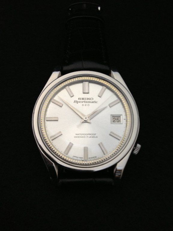 □ SEIKO Sportsmatic Calendar 820 (7625-8140) 1967年 (昭和42年
