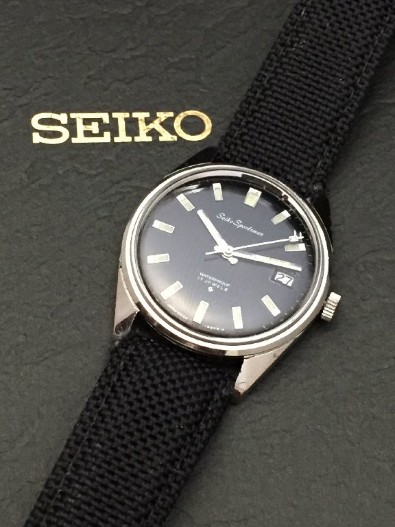 □ SEIKO SPORTSMAN 17J 6602-9982 （1968年 昭和43年製） : 僕と猫と