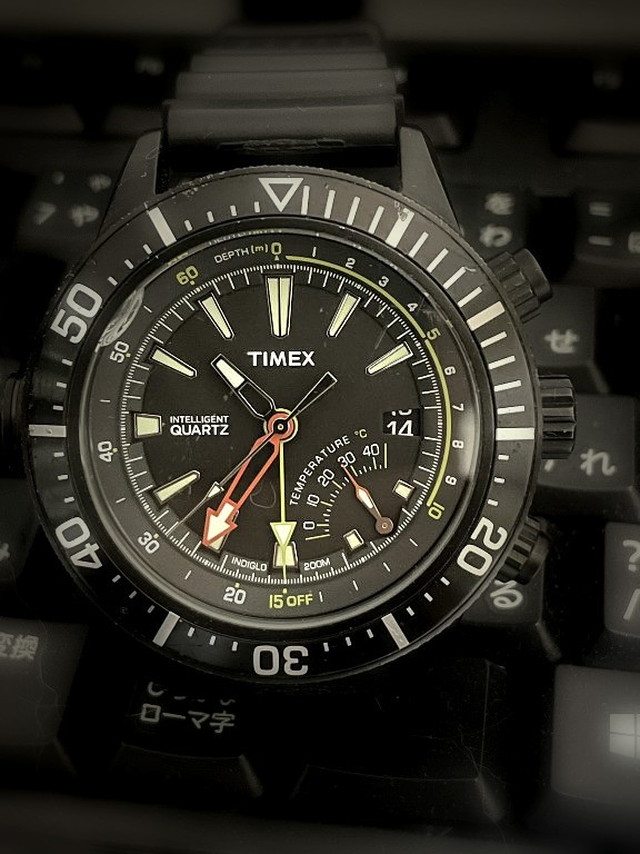 □ TIMEXの電池交換しました。TIMEX INTELLIGENT QUARTZ Depth