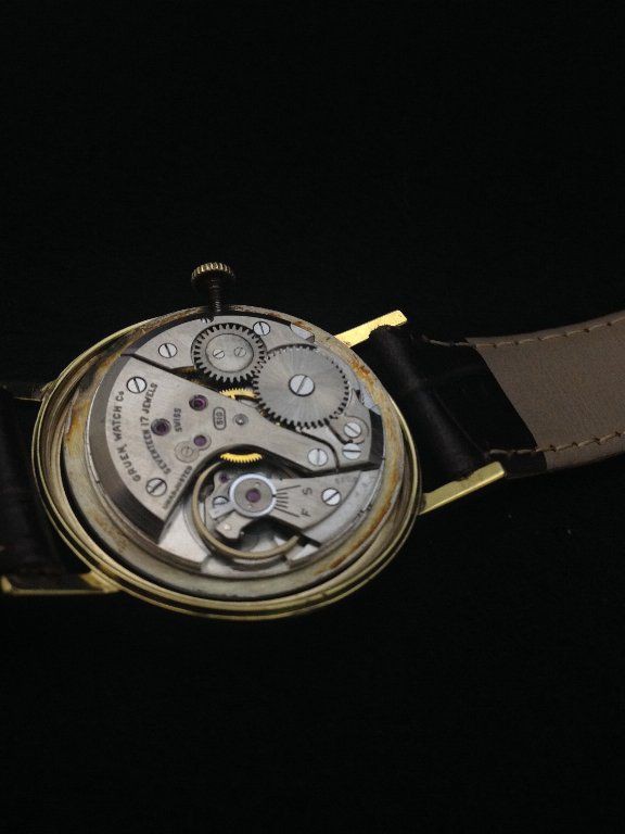 □ GRUEN PRECISION Cal:510 17jewels 1950年代 （昭和25年