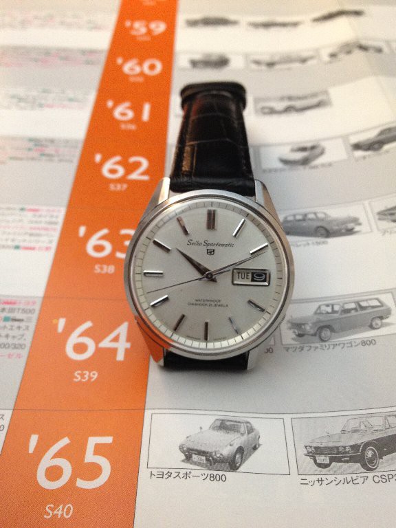 □ SEIKO Sportmatic 5 (6619-8050) 1965年 (昭和40年)製造 : 僕