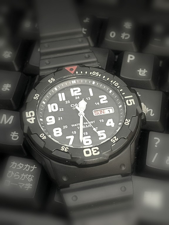 □ 流行りのチープカシオ電池交換しました。 CASIO MRW200H : 僕と猫と