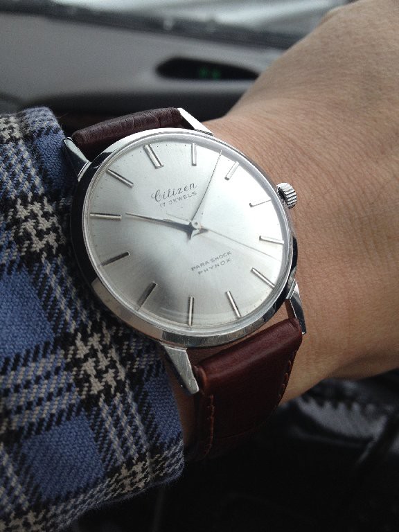 □ CITIZEN JUNIOR PARASHOCK PHYNOX 17JEWELS （1960年前後