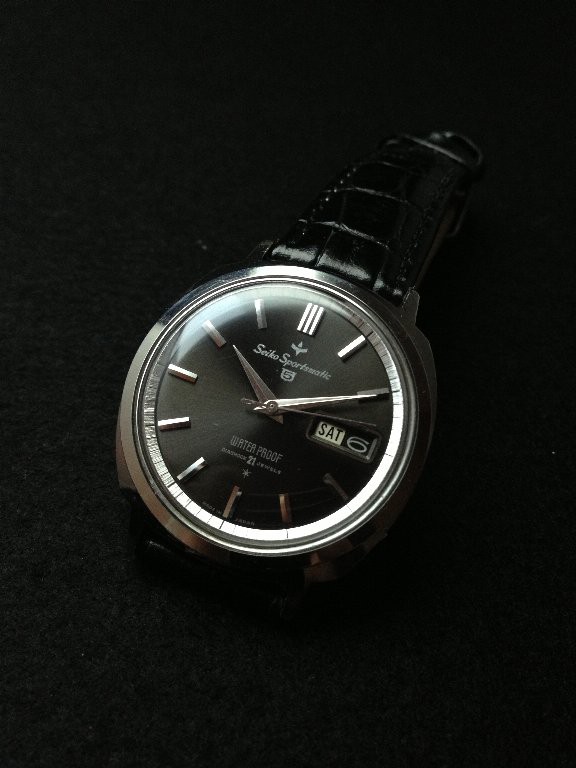 □ SEIKO Sportsmatic 5 (410) 防水試験も！ 1964年 (昭和39年) : 僕と