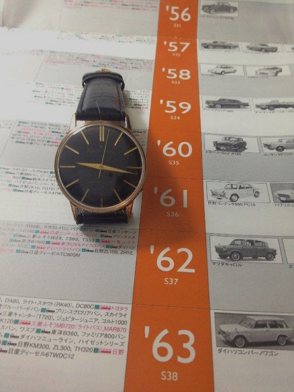 □ SEIKO Sportsmatic 17jewels 15017D (SMA) 1962年製 : 僕と猫