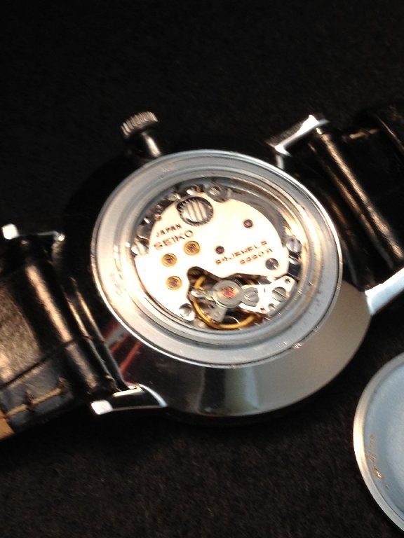 □SEIKO CHARIOT MANUAL WINDING セイコーシャリオ 1977年製 : 僕と猫