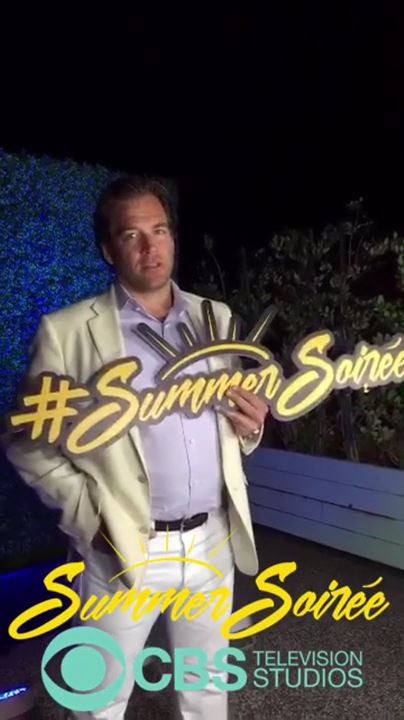 イベント Cbs Summer Soiree 06 02 16 Michael Weatherly Lab