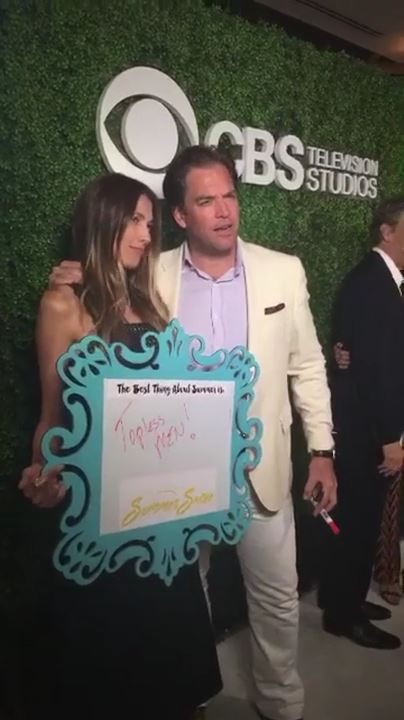 イベント Cbs Summer Soiree 06 02 16 Michael Weatherly Lab