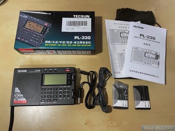 XHDATA? TECSUN PL-380(日本語版取扱説明書) ラジオデジタル PLL ポータブルラジオFM