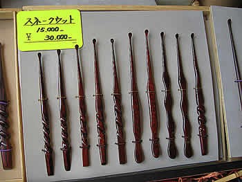 佐原の耳かき 八木の耳かき 紫檀 希少 救急・衛生用品｜耳かき