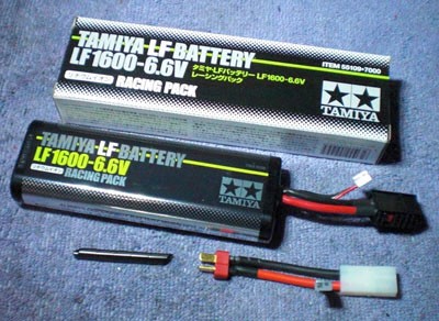 タミヤの新Li-Feバッテリー『LF-1600-6.6V』 : MachineのRC道