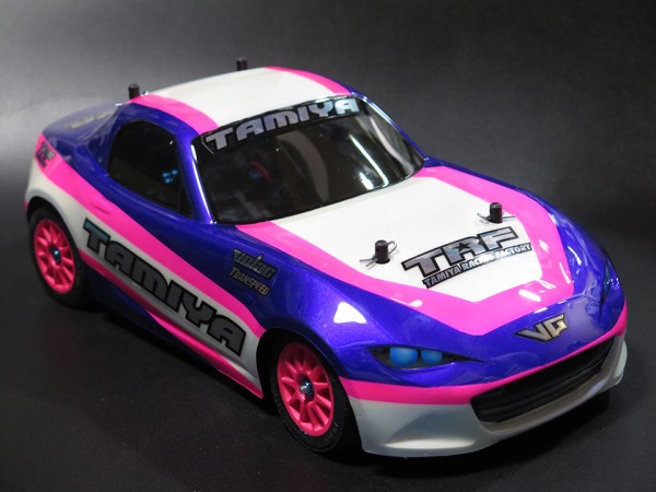 Tamiya M-08R Mazda ロードスターボディ付き RC BODYSHELL BUILD & SPRAY / MAZDA MX-5 / TAMIYA 1/10 SCALE