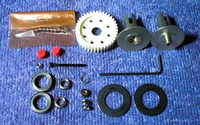 M05の新オプションを組んでみた2（ボールデフ＆アルミステア