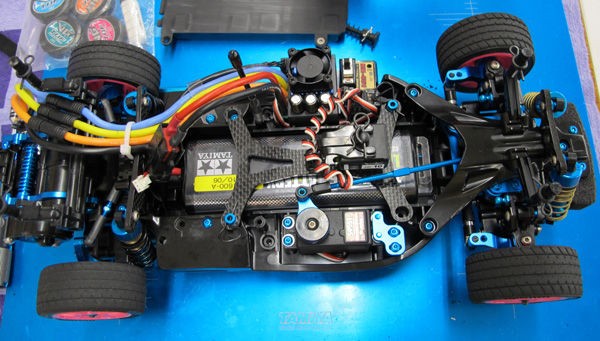 M-06にRX-7ボディーでセッティング(｀・ω・´) : MachineのRC道