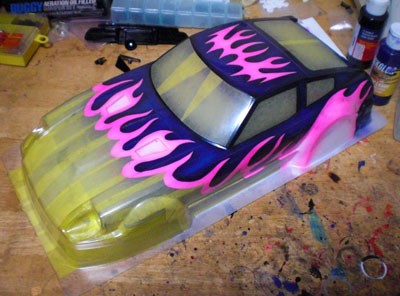 M-05用のボディ『280ZX』～塗装その2 : MachineのRC道