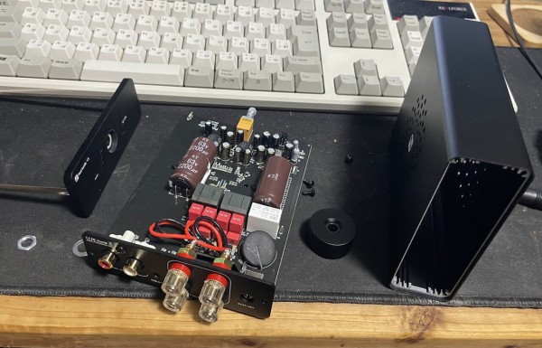 Fosi audio V3(オペアンプOPA1612に換装済) デジタルアンプ Fosi Audio V3（デスクトップ音響環境を新調