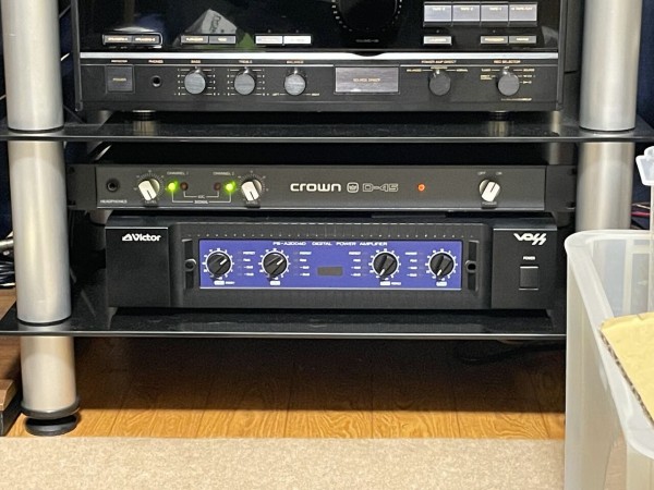 CROWN D-45 クラウン D-45 パワーアンプ クラウンD45（アムクロンD45） これが最強のアンプ